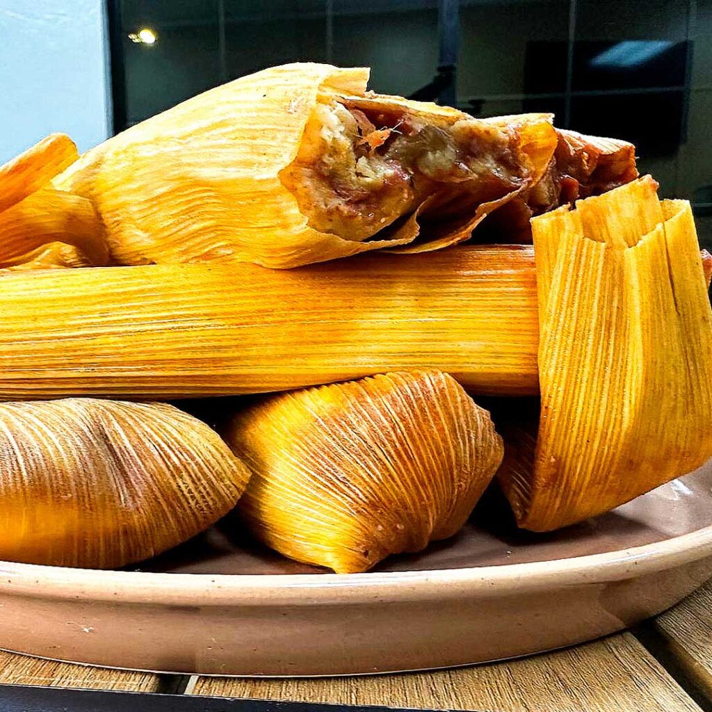 Pork tamale