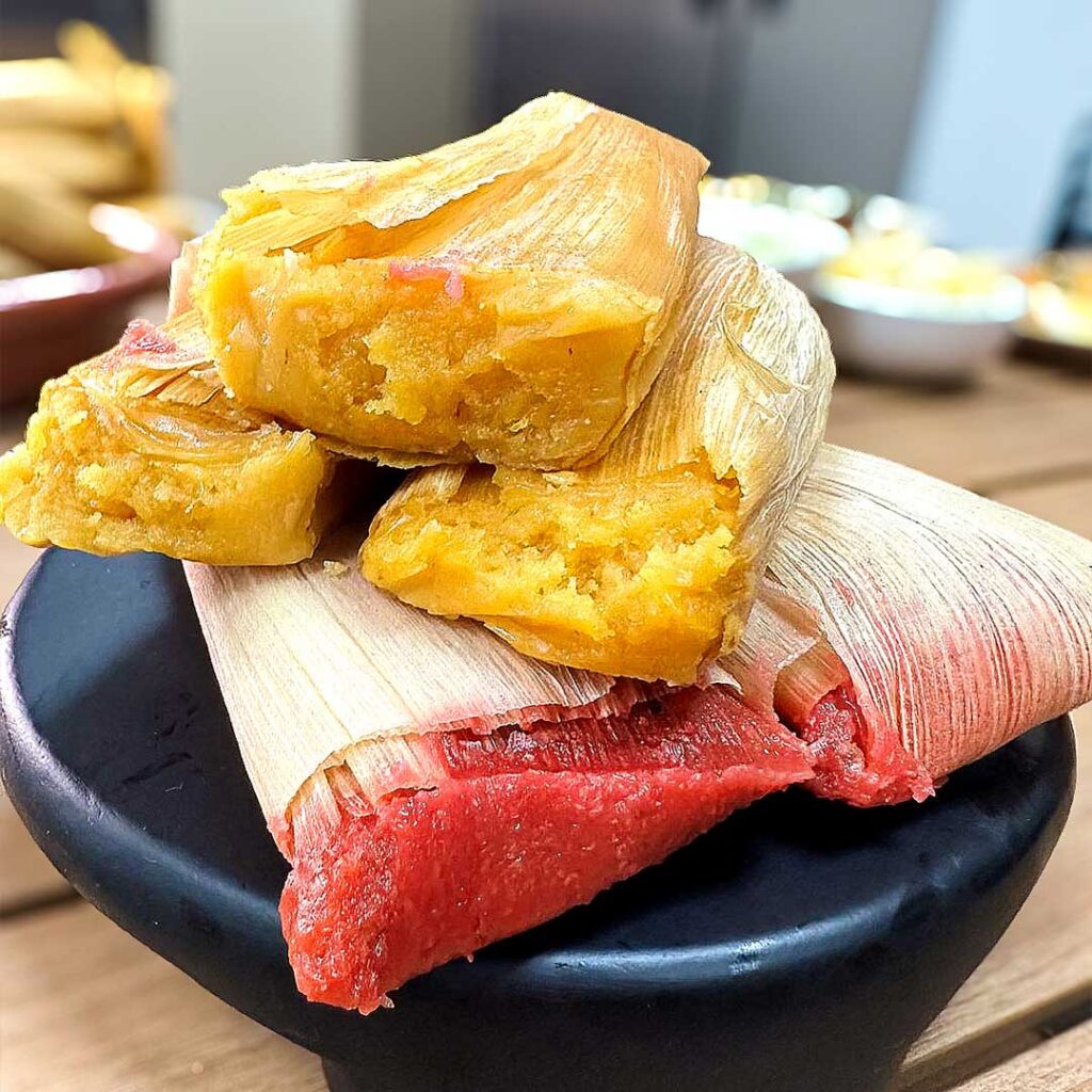 Tamales-pinapple-and-strawberry